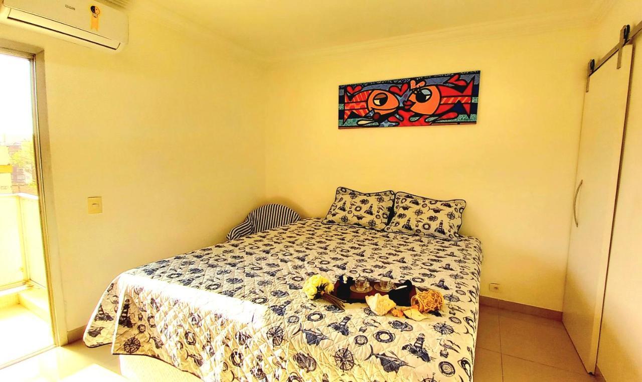 Apartamento Guarujá, praia Astúrias aconchegante Exterior foto