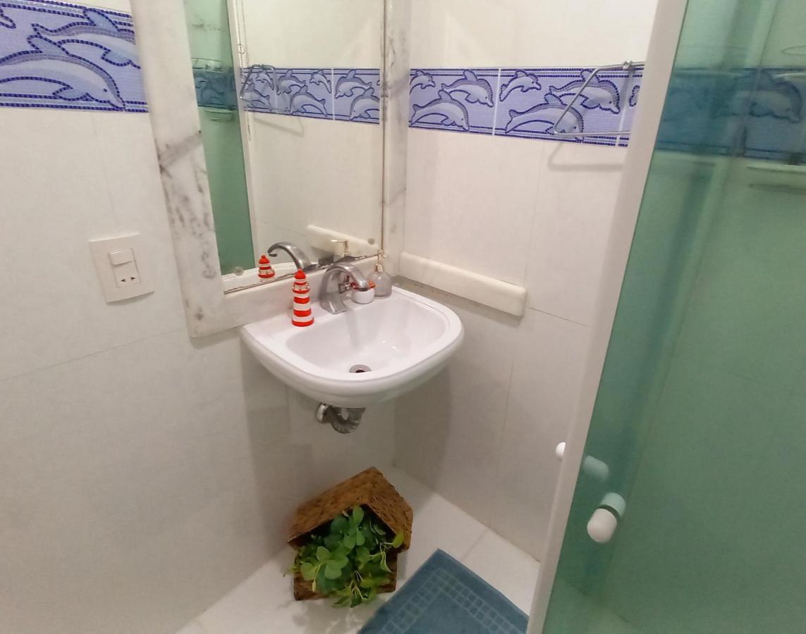 Apartamento Guarujá, praia Astúrias aconchegante Exterior foto