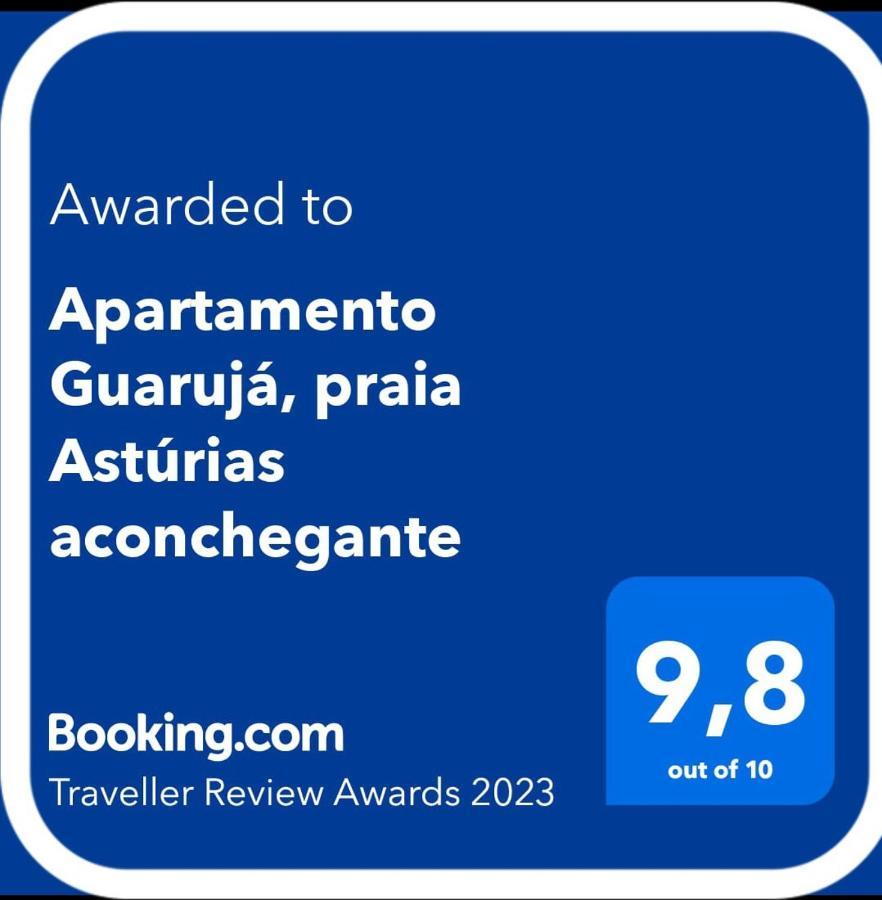 Apartamento Guarujá, praia Astúrias aconchegante Exterior foto